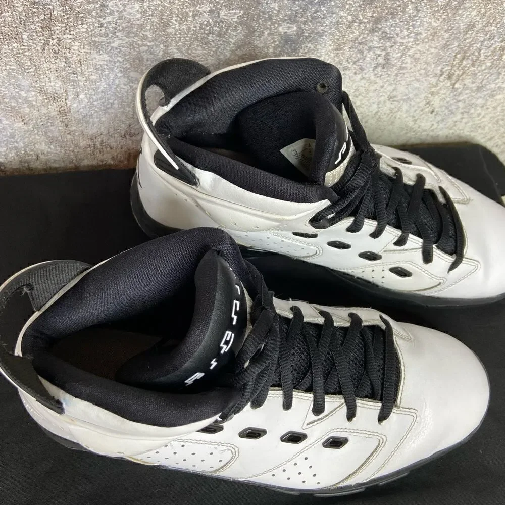 Nike Air Jordan 6 Motorsports White Black Sneakers  Size 12